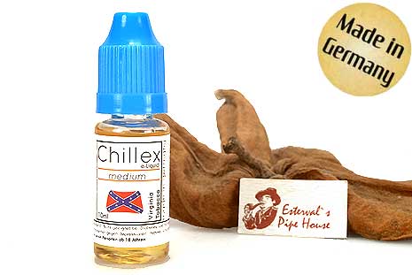 Chillex E-Cigarette E-Liquid "Medium" Virginia Tobacco 10ml